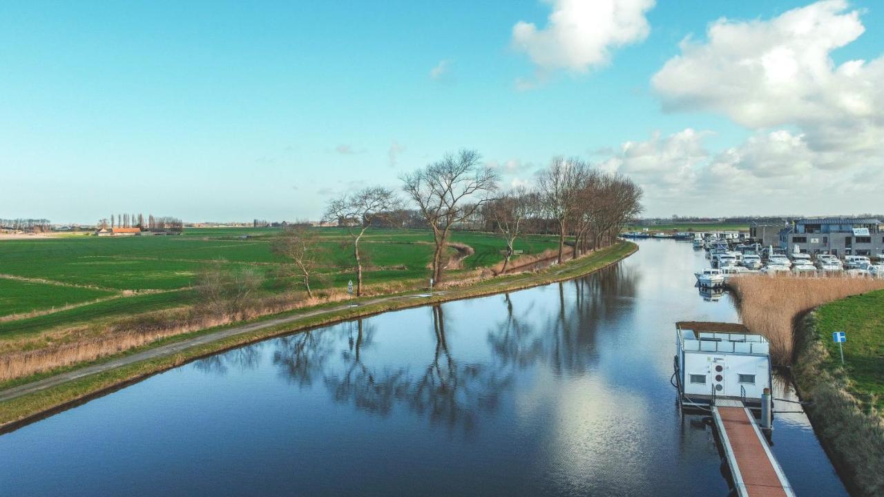 Homeboat Glamping Nieuwpoort Exterior foto